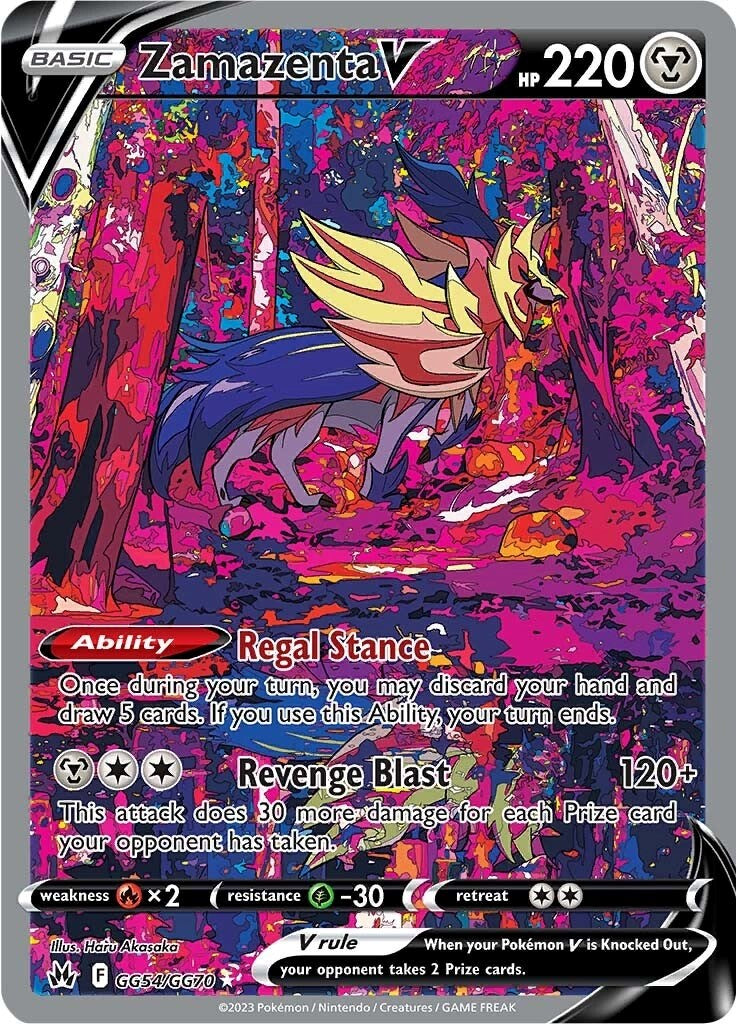 Zamazenta V (GG54/GG70) [Sword & Shield: Crown Zenith] | Fandemonia Ltd