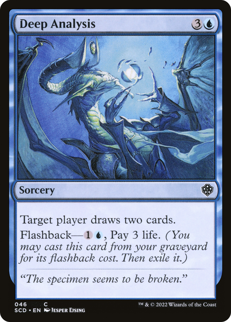 Deep Analysis [Starter Commander Decks] | Fandemonia Ltd