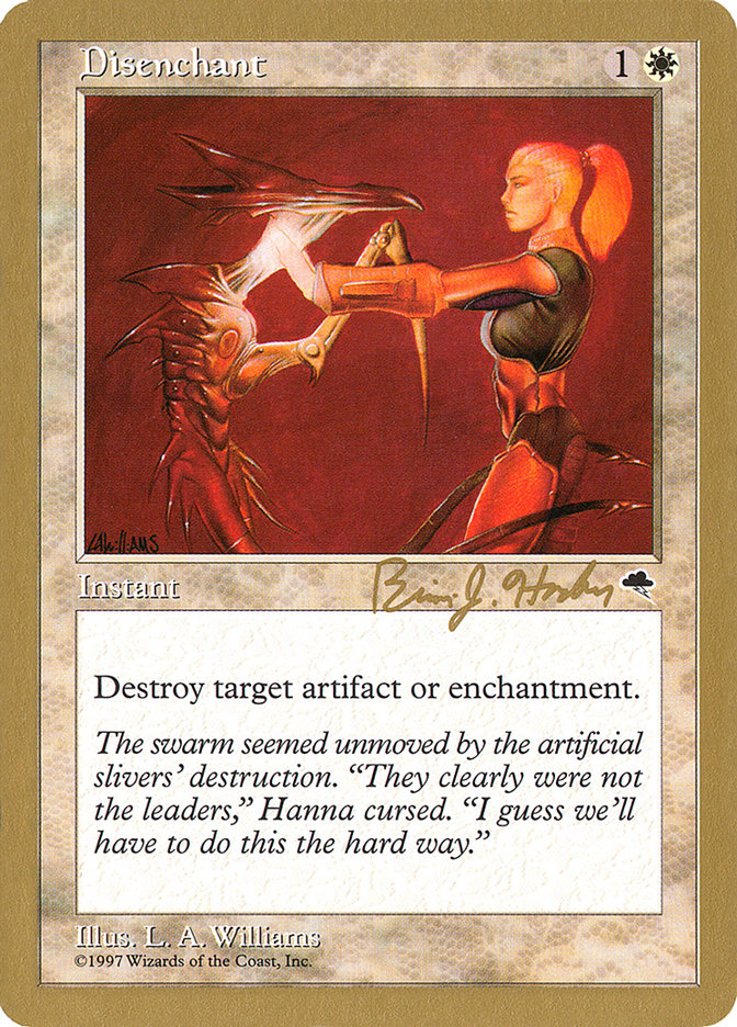 Disenchant (Brian Hacker) [World Championship Decks 1998] | Fandemonia Ltd
