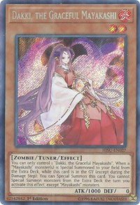 Dakki, the Graceful Mayakashi [HISU-EN027] Secret Rare | Fandemonia Ltd