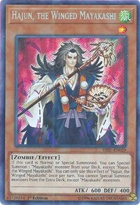 Hajun, the Winged Mayakashi [HISU-EN029] Secret Rare | Fandemonia Ltd