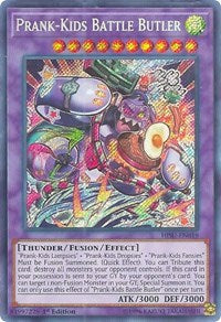 Prank-Kids Battle Butler [HISU-EN019] Secret Rare | Fandemonia Ltd