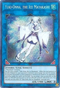 Yuki-Onna, the Ice Mayakashi [HISU-EN037] Secret Rare | Fandemonia Ltd