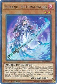 Shiranui Spectralsword [HISU-EN041] Super Rare | Fandemonia Ltd