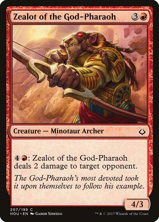 Zealot of the God-Pharaoh [Hour of Devastation] | Fandemonia Ltd