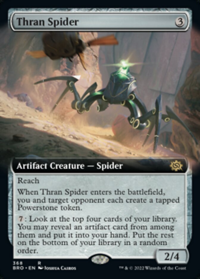 Thran Spider (Extended Art) [The Brothers' War] | Fandemonia Ltd