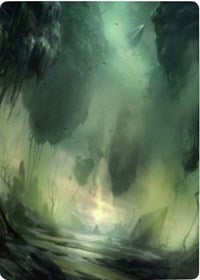 Swamp 1 Art Card [Zendikar Rising Art Series] | Fandemonia Ltd