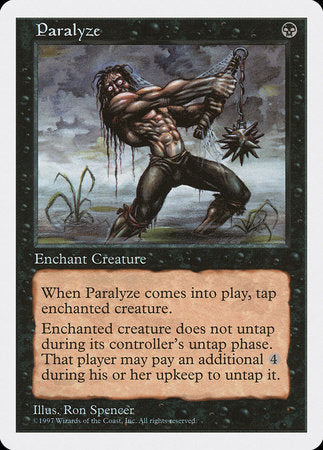 Paralyze [Fifth Edition] | Fandemonia Ltd