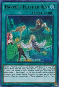 Harpie's Feather Rest [LED4-EN004] Ultra Rare | Fandemonia Ltd