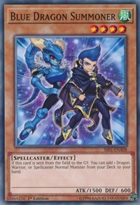 Blue Dragon Summoner [SS01-ENA08] Common | Fandemonia Ltd