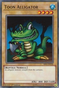 Toon Alligator [SS01-ENC02] Common | Fandemonia Ltd