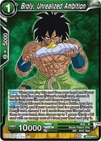 Broly, Unrealized Ambition [BT6-063] | Fandemonia Ltd