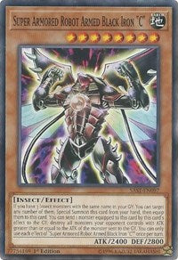 Super Armored Robot Armed Black Iron "C" [SAST-EN097] Common | Fandemonia Ltd