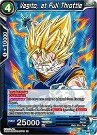Vegito, at Full Throttle [BT6-035] | Fandemonia Ltd