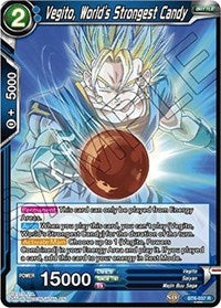 Vegito, World's Strongest Candy [BT6-037] | Fandemonia Ltd