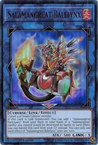 Salamangreat Balelynx [SDSB-EN043] Ultra Rare | Fandemonia Ltd