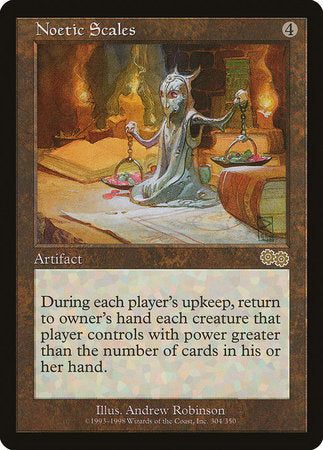 Noetic Scales [Urza's Saga] | Fandemonia Ltd