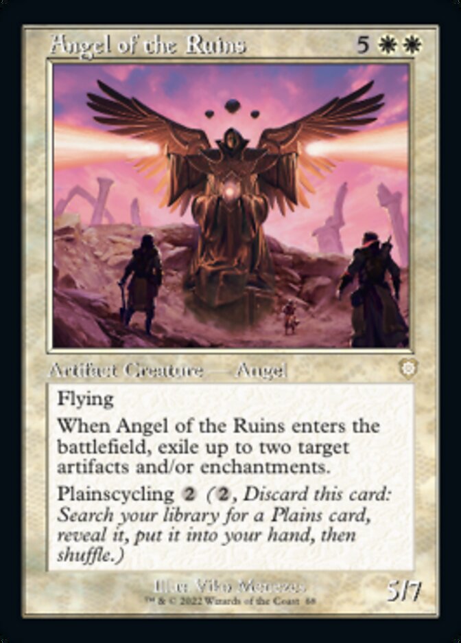 Angel of the Ruins (Retro) [The Brothers' War Commander] | Fandemonia Ltd
