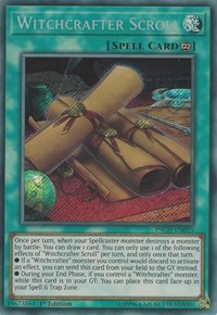 Witchcrafter Scroll [INCH-EN025] Secret Rare | Fandemonia Ltd