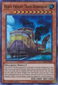 Heavy Freight Train Derricrane [INCH-EN046] Super Rare | Fandemonia Ltd