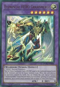 Elemental HERO Grandmerge [DUPO-EN004] Ultra Rare | Fandemonia Ltd