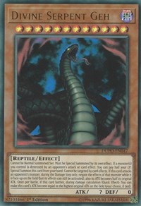 Divine Serpent Geh [DUPO-EN047] Ultra Rare | Fandemonia Ltd