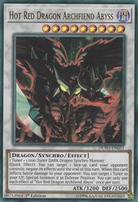 Hot Red Dragon Archfiend Abyss [DUPO-EN057] Ultra Rare | Fandemonia Ltd