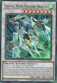 Crystal Wing Synchro Dragon [DUPO-EN068] Ultra Rare | Fandemonia Ltd