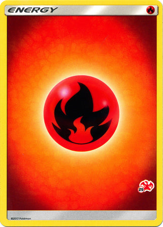 Fire Energy (Charizard Stamp #29) [Battle Academy 2020] | Fandemonia Ltd