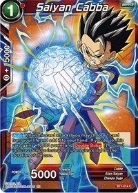 Saiyan Cabba (Alternate Art) [BT1-014] | Fandemonia Ltd