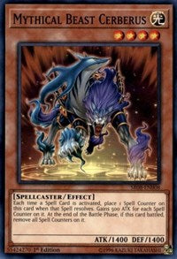 Mythical Beast Cerberus [SR08-EN008] Common | Fandemonia Ltd