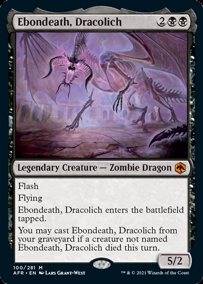 Ebondeath, Dracolich [Dungeons & Dragons: Adventures in the Forgotten Realms] | Fandemonia Ltd