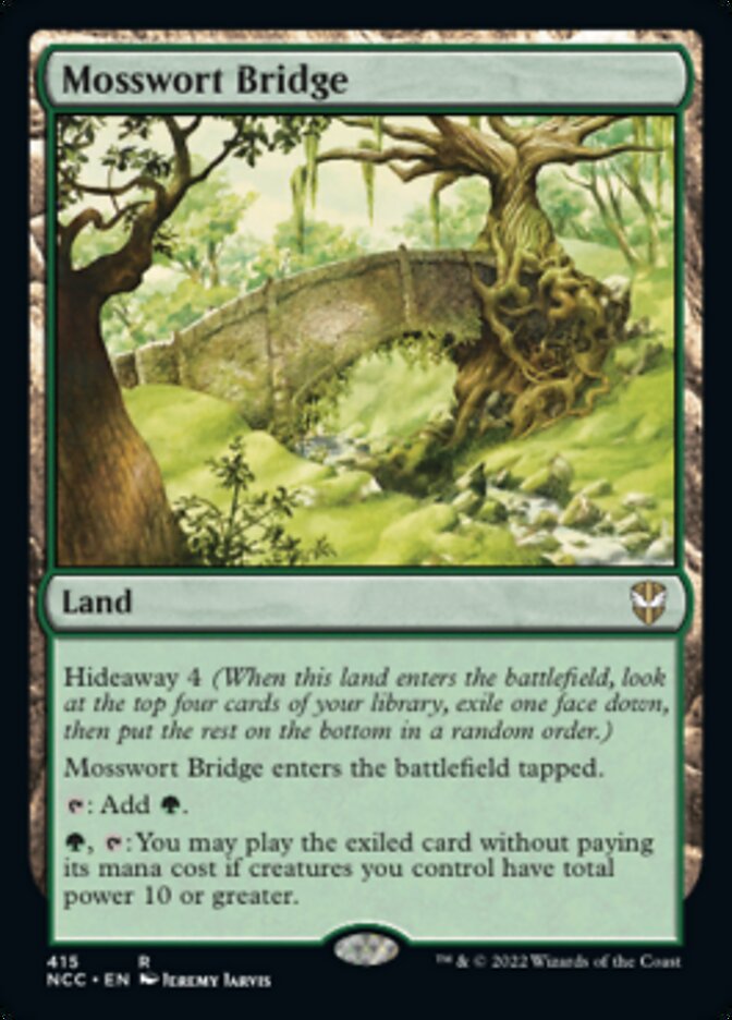 Mosswort Bridge [Streets of New Capenna Commander] | Fandemonia Ltd