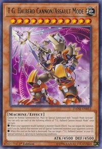 T.G. Halberd Cannon/Assault Mode [DANE-EN012] Rare | Fandemonia Ltd