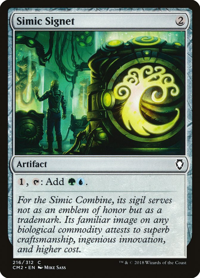 Simic Signet (216/312) [Commander Anthology Volume II] | Fandemonia Ltd