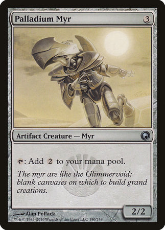 Palladium Myr [Scars of Mirrodin] | Fandemonia Ltd