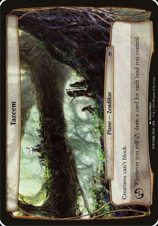 Tazeem (Planechase Anthology) [Planechase Anthology Planes] | Fandemonia Ltd