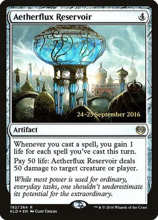 Aetherflux Reservoir [Kaladesh Promos] | Fandemonia Ltd