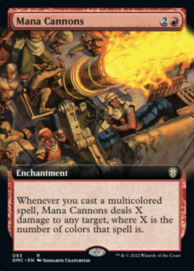 Mana Cannons (Extended Art) [Dominaria United Commander] | Fandemonia Ltd