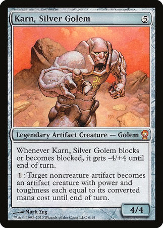 Karn, Silver Golem [From the Vault: Relics] | Fandemonia Ltd