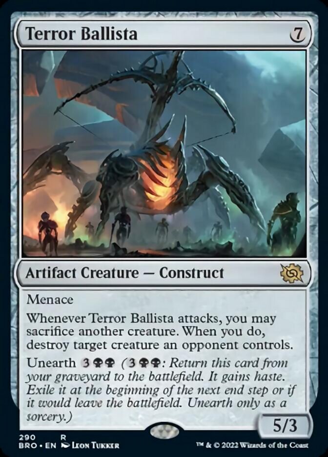 Terror Ballista [The Brothers' War] | Fandemonia Ltd
