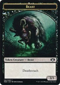 Beast Token [Mythic Edition: War of the Spark] | Fandemonia Ltd