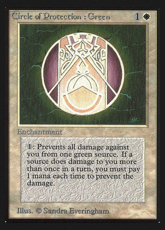 Circle of Protection: Green (IE) [Intl. Collectors’ Edition] | Fandemonia Ltd