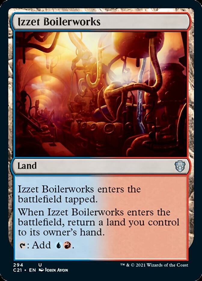 Izzet Boilerworks [Commander 2021] | Fandemonia Ltd