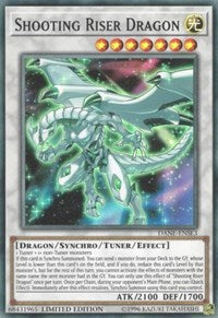 Shooting Riser Dragon [DANE-ENSE3] Super Rare | Fandemonia Ltd