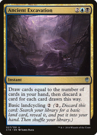 Ancient Excavation [Commander 2016] | Fandemonia Ltd