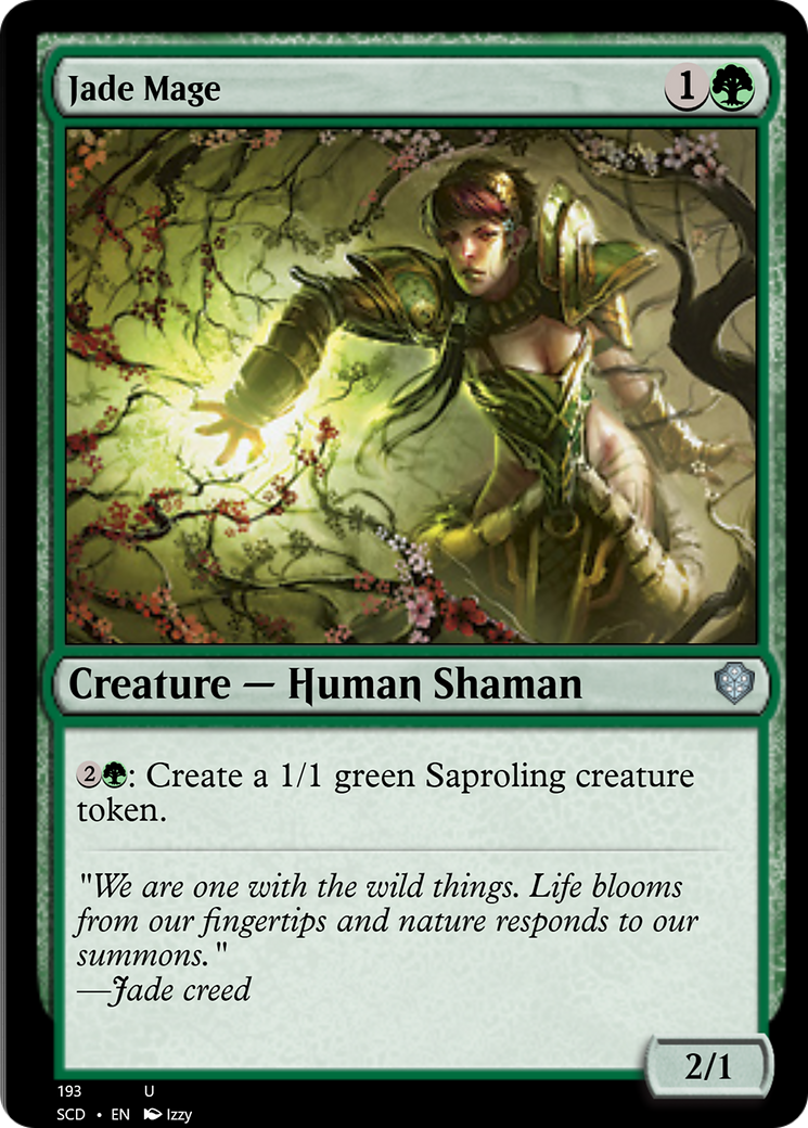 Jade Mage [Starter Commander Decks] | Fandemonia Ltd