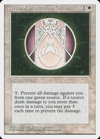 Circle of Protection: Green [Fourth Edition] | Fandemonia Ltd