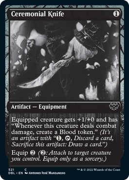 Ceremonial Knife [Innistrad: Double Feature] | Fandemonia Ltd
