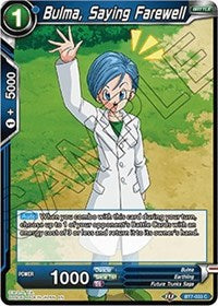 Bulma, Saying Farewell [BT7-033] | Fandemonia Ltd